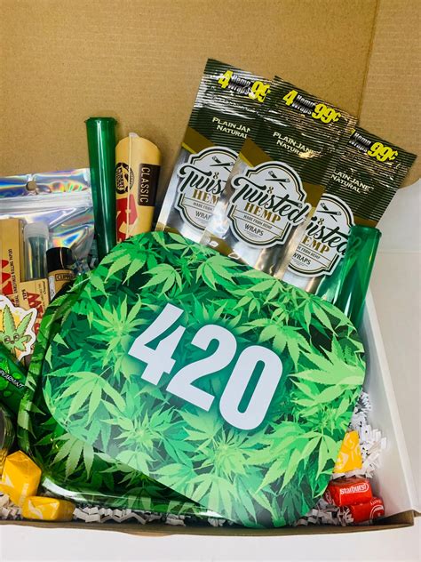 420 T Box Stoner Kit Box Friendship T Stoner T Etsy