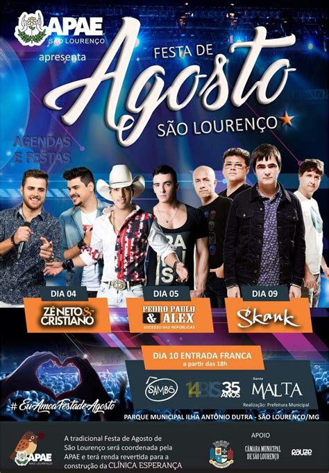 Jornal I Minas Festa De Agosto De S O Louren O Movimenta A Cidade