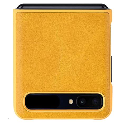 Kezihome Samsung Galaxy Z Flip Case Z Flip G Case Genuine Leather