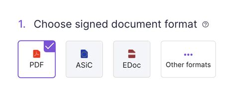Document Formats Faq Dokobit Support