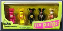 5 Pack Sex Pistols Bearbrick Medicom Action Figure