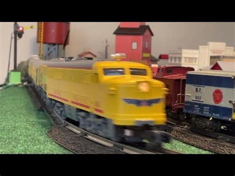 Union Pacific Pony Express Passenger Train Youtube