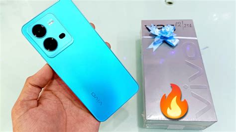 Vivo V25 Surfing Blue Unboxing First Look Vivo V25 Camera Price