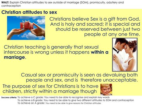 Ppt Walt Explain Christian Attitudes To Sex Outside Of Marriage Som