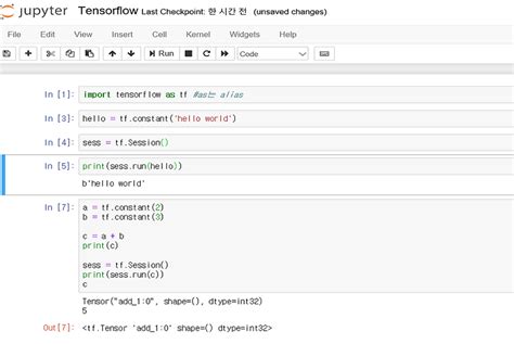 Tensorflow Basicranks Shapes Types Pycharm 설치 Penguins Repository