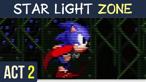 Sonic The Hedgehog Star Light Zone Act Crt Shaders Youtube