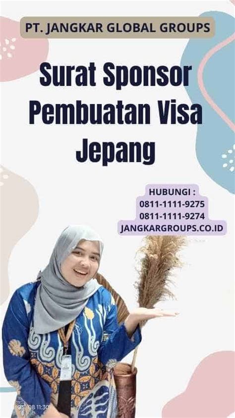 Surat Sponsor Pembuatan Visa Jepang Jangkar Global Groups