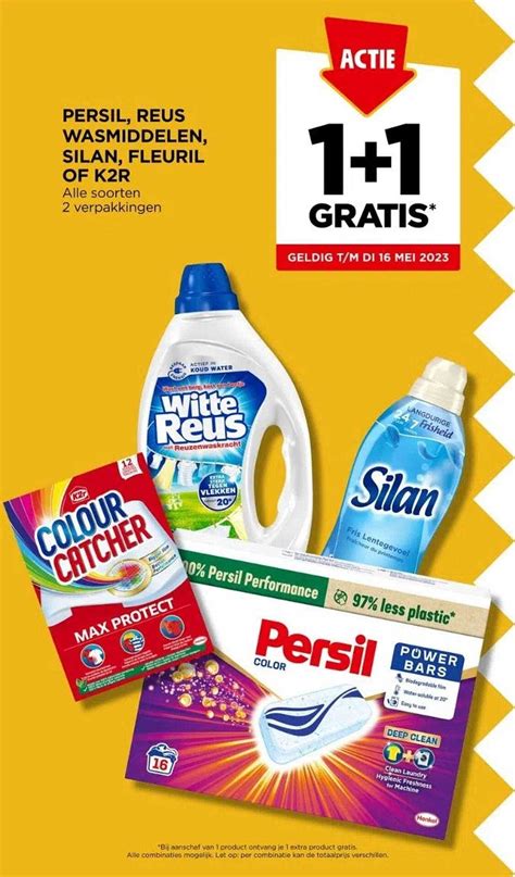 Persil Reus Wasmiddelen Silan Fleuril Of K2R Aanbieding Bij Jumbo