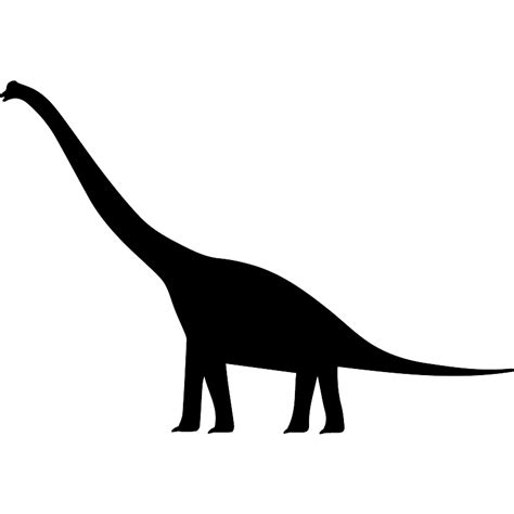 Download Sauropod Silhouette Dinosaur | Wallpapers.com