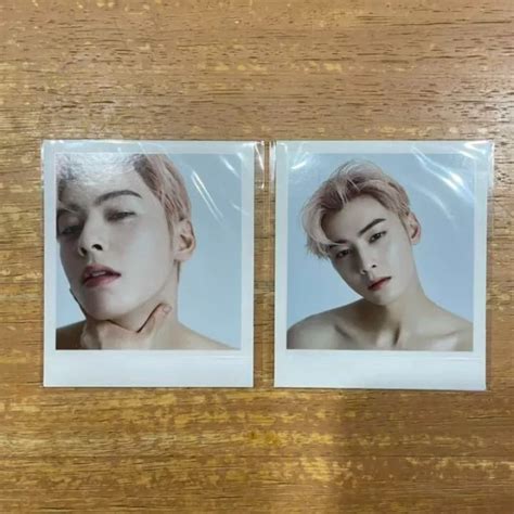 NEW ASTRO SWITCH On Cha Eun Woo Polaroid 2 Types Set Goods Photocard K