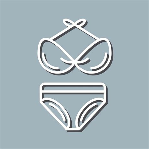 Bikini Vector Icon 20244395 Vector Art At Vecteezy