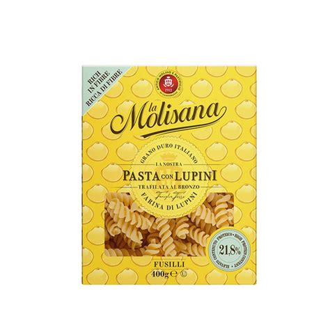 Макароны La Molisana Fusilli Спиральки с добавлением люпина, 400г ...