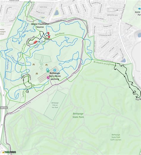 Bethpage State Park Old Bethpage Mountain Biking Trails Trailforks
