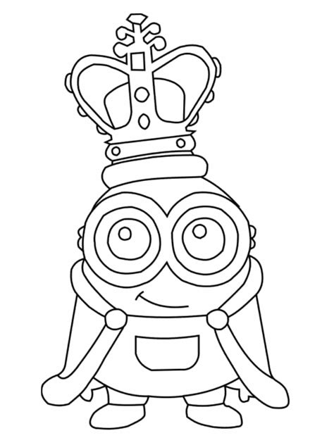 Coloriage Minion Dessins Imprimer