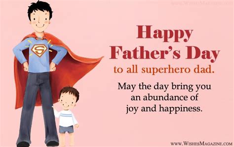 Happy Fathers Day Wishes Messages For All Dads