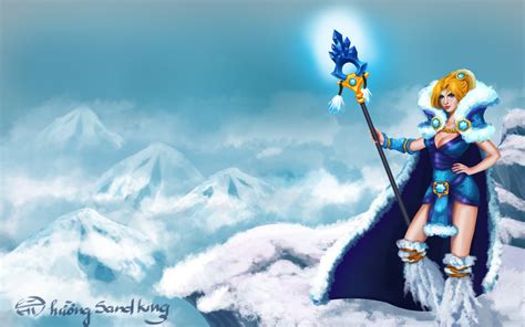 X Crystal Maiden Dota Hd Wallpaper Rare Gallery