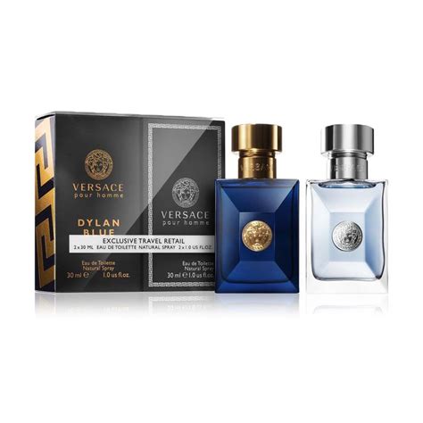 Парфюмированный набор мужской Versace (туалетная вода Dylan Blue, 30 мл ...