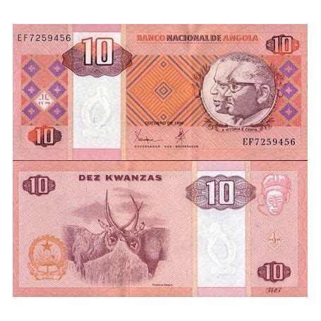 Collezione Di Banconote Angola Pick Numero Kwanzas La