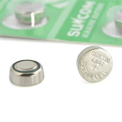 Pcs Cell Battery Ag Sg Lr Alkaline Coin Button Watch Battery