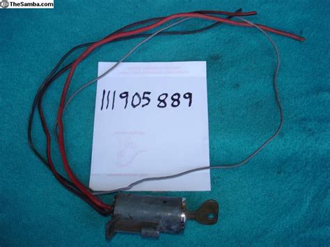 Thesamba Vw Classifieds Original Ign Lock With Key Switch