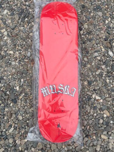 Chad Muska Skateboard Deck Tattoo Dipped Signed Autograph Rare