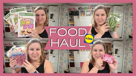 FOOD HAUL LIDL Happy Alex Schumsmaus YouTube