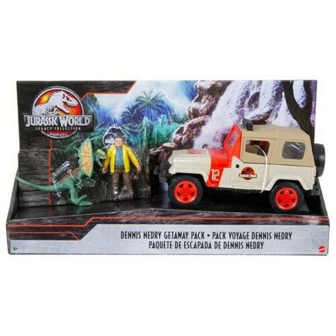 New Mattel Jurassic World Park Legacy Collection Dennis Nedry Getaway