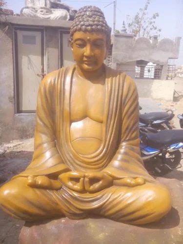 Handmade Frp Buddha Statue For Interior Decor Size Dimension Feet