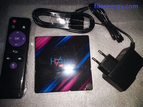 Android TV Box приставка для телевизора H96 MAX - RK3318