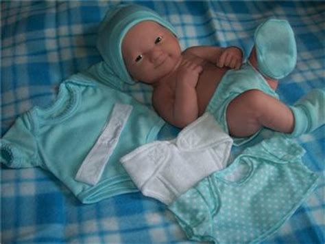 BERENGUER LA NEWBORN VINYL BABY BOY DOLL/REBORN/BLANKET/CLOTHES 14 ...