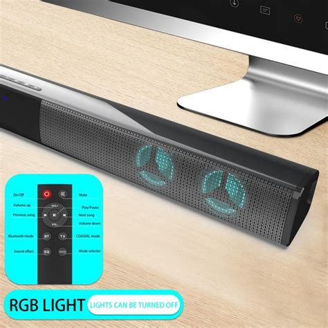 Купить 40 Вт Саундбар для телевизора Сабвуфер TWS Surround Sound ...