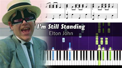 Elton John I M Still Standing Accurate Piano Tutorial With Sheet