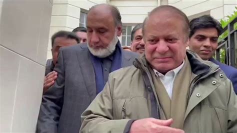 Nawaz Sharif Returns To London After Europe Tour Pakistan Dunya News