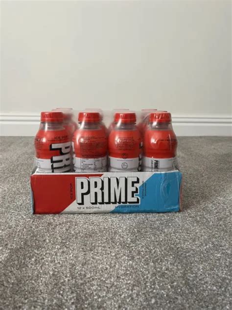 Prime Hydration Drink By Ksi And Logan Paul Ice Pop 12 Pack Eur 84 42