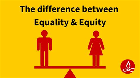 The Difference Between Equality And Equity YouTube