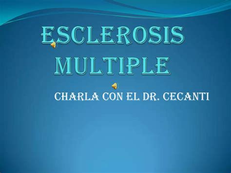 Esclerosis Multiple Ppt