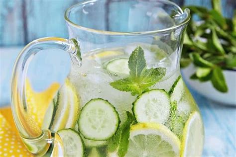 Refreshing Cucumber Water