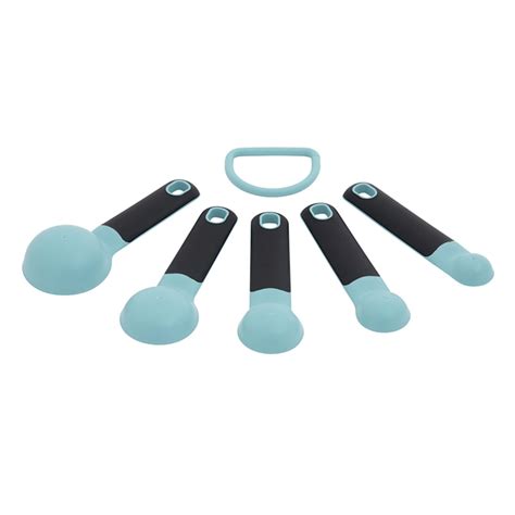 Kitchenaid Set Of 5 Universal Measuring Spoons Aqua Sky