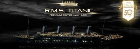 Foto Academy R M S Titanic Premium Edition With Led Zbozi Cz