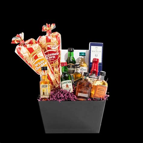 The Ultimate Whiskey Sampler Gift Basket - =Fast Gifts