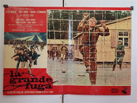 LA GRANDE FUGA MOVIE POSTER THE GREAT ESCAPE MOVIE POSTER