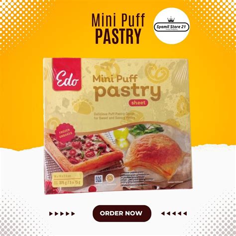 Jual Jabodetabek Edo Mini Puff Pastry Sheet Gr Kulit Lembaran