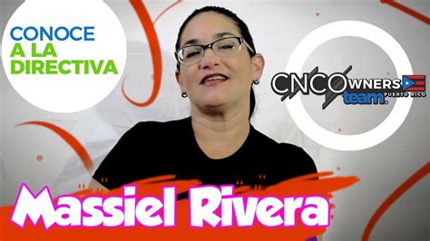 Conoce A La Directiva Massiel Rivera CNCOWNERS Team Puerto Rico