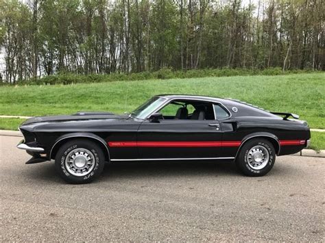 1969 Mustang Fastback Mach 1 390 S Code Raven Black For Sale Photos