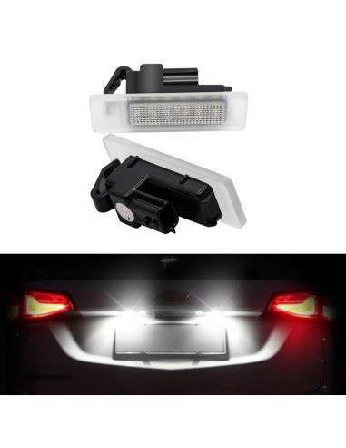 Plafoniera Targa Led Renault Talisman Placchetta Completa Bianca 6000k