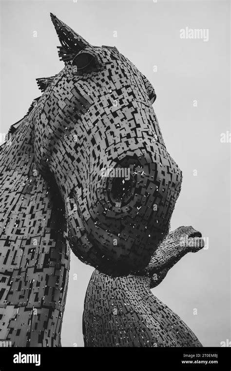 The Kelpies - an Equine Sculpture by the artist Andy Scott on the Forth ...