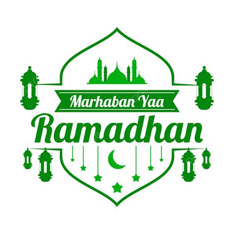 Sinal De Sauda O De Marhaban Ya Ramadhan Clipart Png Marhaban Ya