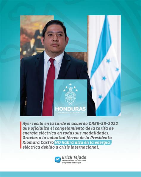 Gobierno De Honduras On Twitter Ya Es Oficial El Congelamiento De