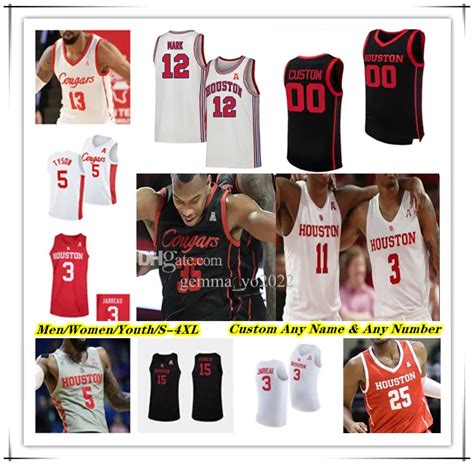 Mejor Precio En A Granel Maillot De Basket Ball Universitaire Houston