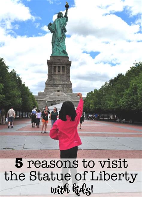 5 Reasons to Take Your Kids to Visit the Statue of Liberty! - MomOf6